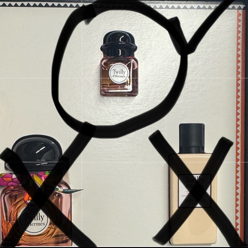 Twilly d'Hermès Mini Bottle